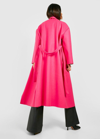 Розовое демисезонное Пальто Boohoo