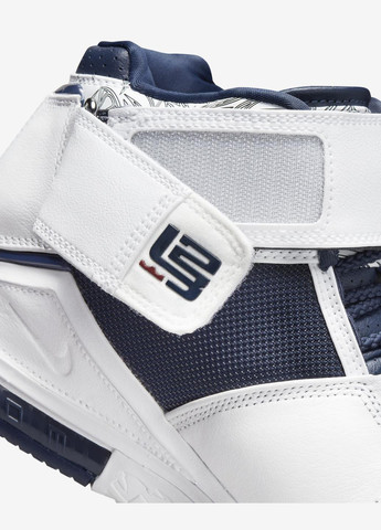 Цветные демисезонные кроссовки dr0826-100 Nike Zoom LeBron 2