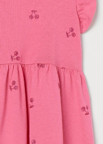Розовое платье H&M (188247401)