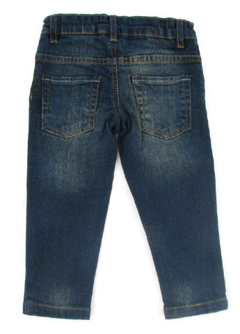 Синие демисезонные со средней талией брюки Wojcik
