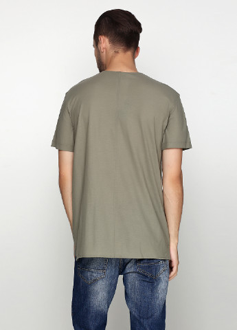 Хаки (оливковая) футболка Cos