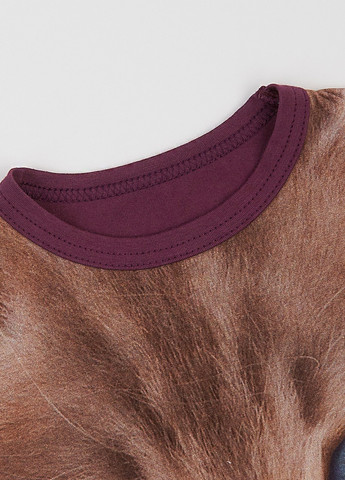 Бордова літня футболка ArDoMi