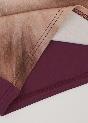 Бордова літня футболка ArDoMi