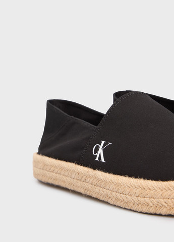 чорні еспадрільі Calvin Klein Jeans логотип (366292759)
