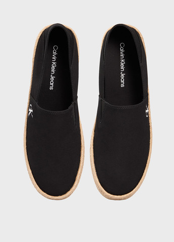 чорні еспадрільі Calvin Klein Jeans логотип (366292759)