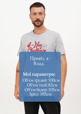 Серая футболка Tultex