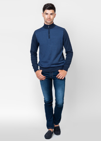 Темно-синій демісезонний светр Arber