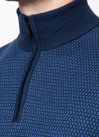 Темно-синий демисезонный свитер Arber