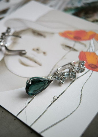 Сережки Silver Flame (329999966)