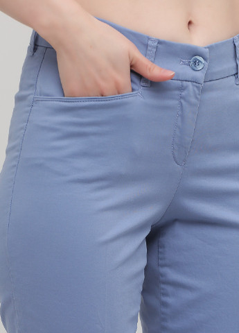 Голубые кэжуал демисезонные зауженные брюки Lagrand