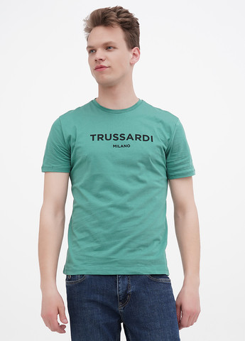 Зелена футболка Trussardi