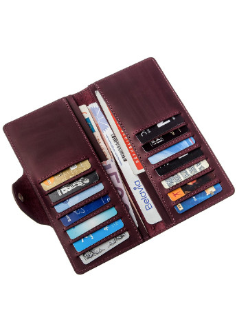 Женский кожаный кошелек 18х8,5х1 см Shvigel (252133758)