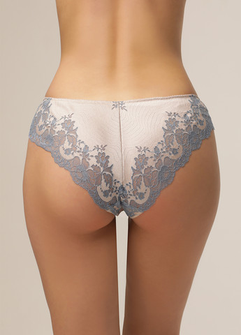 Голубой демисезонный комплект (бюстгальтер, трусики) Sambario