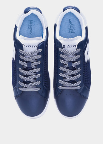 Темно-синие демисезонные кроссовки Lotto 1973 AMF NET