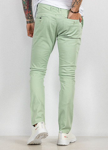 Оливковые кэжуал летние зауженные брюки Time of Style
