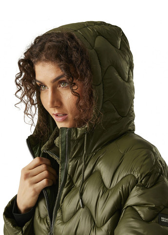 Оливковая (хаки) зимняя куртка куртка-пальто Regatta Cambrie II