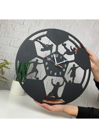 Деревянные настенные часы для футболиста 7Arts (253567267)