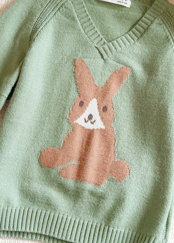 Мятный демисезонный пуловер пуловер SHEIN