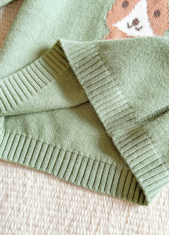 Мятный демисезонный пуловер пуловер SHEIN