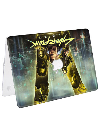 Чохол пластиковий для Apple MacBook Air 13 A1932 / A2179 / A2337 Кіберпанк 2077 (Кіберпанк 2077) (9656-2483) MobiPrint (218857638)