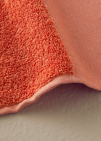English Home полотенце, 50х80 см колор блок оранжевый производство - Турция