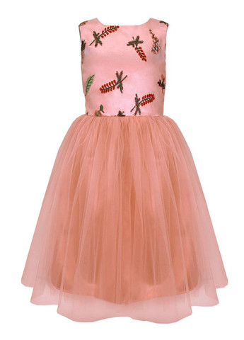 Персиковое платье Sasha (271814320)