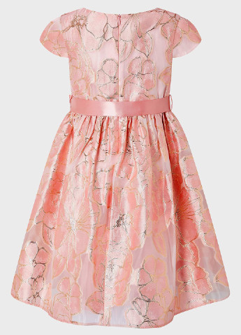 Розовое платье Monsoon Children (199857571)