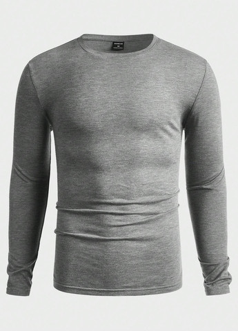 Лонгслів (3 шт.) SHEIN меланж комбінований кежуали поліестер