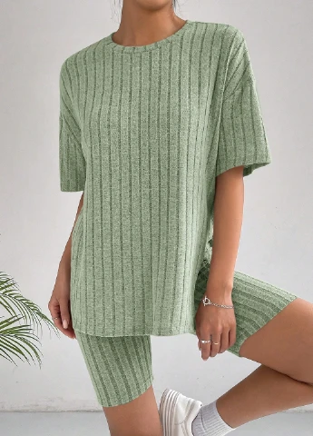 Костюм (футболка, шорти) SHEIN (332805650)