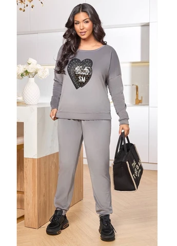 Костюм (свитшот, брюки) No Brand (362121045)