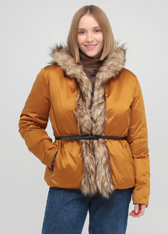 Комбинированная зимняя куртка двусторонняя Cannella