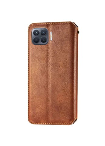 Шкіряний чохол книжка Cubic (PU) для Oppo A73 Коричневий (is_00000040670_2) Getman (250500376)