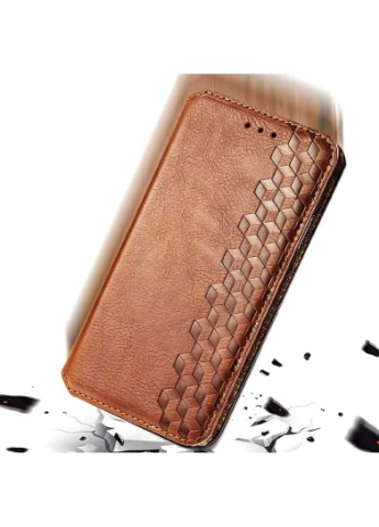 Шкіряний чохол книжка Cubic (PU) для Oppo A73 Коричневий (is_00000040670_2) Getman (250500376)