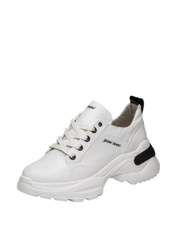 Белые демисезонные кроссовки Broni