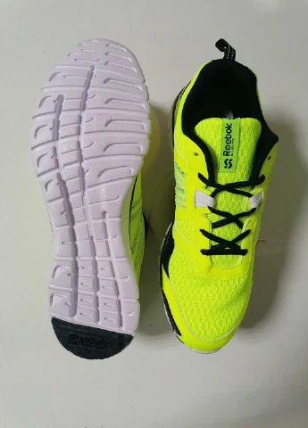 Салатовые демисезонные кроссовки Reebok