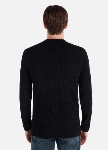 Черный зимний свитер джемпер Colin's