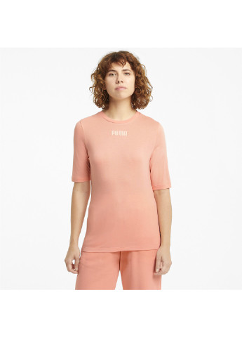 Рожева всесезон футболка modern basics women's tee Puma