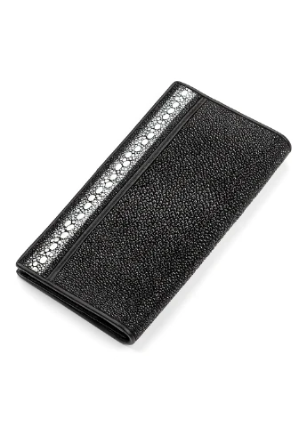 Мужское кожаное портмоне 17х9,5 см Stingray Leather (252130703)
