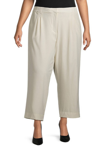 Молочные кэжуал летние кюлоты брюки Calvin Klein