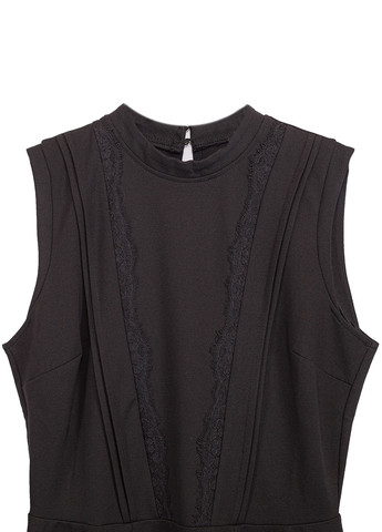 Чорна кежуал сукня кльош Oasis однотонна