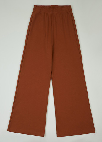 Коричневые кэжуал летние палаццо брюки Garnamama