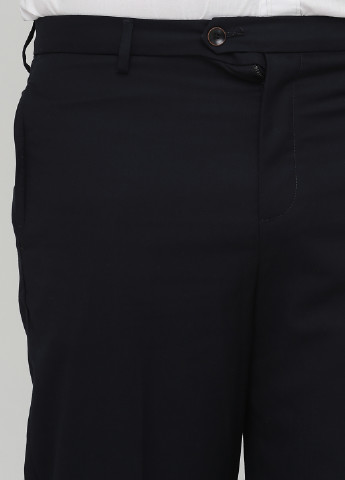 Темно-синие кэжуал демисезонные прямые брюки Jack & Jones