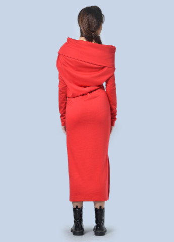 Червона кежуал сукня, сукня Agata Webers однотонна