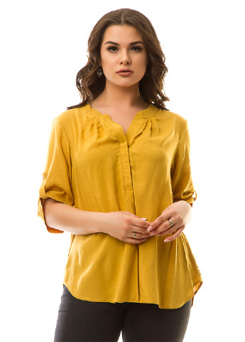Жовта демісезонна блуза Demma