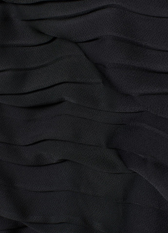 Черное кэжуал платье силуэтная H&M однотонное