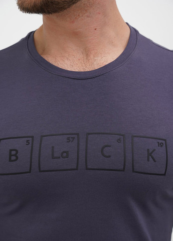 Темно-серый демисезонный кэжуал лонгслив Trend Collection с надписями