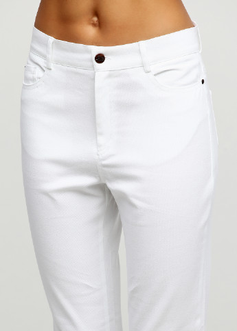 Белые демисезонные джинсы Brigitte Bardot