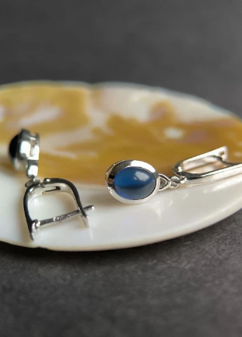 Сережки Silver Flame (354214684)