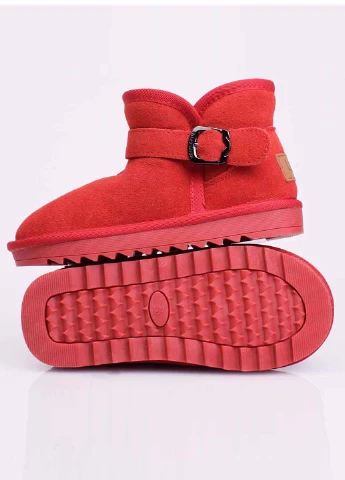 Красные угги детские No Brand