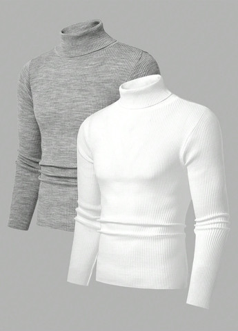 Комбінований демісезонний светр (2 шт.) SHEIN